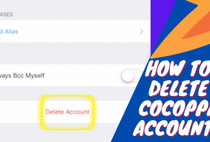 How To Delete Cocoppa Account