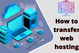 How to transfer web hosting