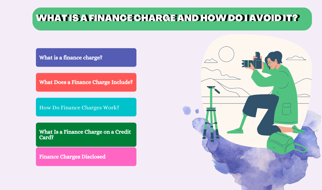 What Is a Finance Charge and How Do I Avoid It