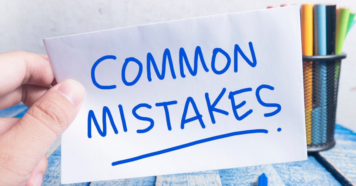 Avoiding Common Mistakes